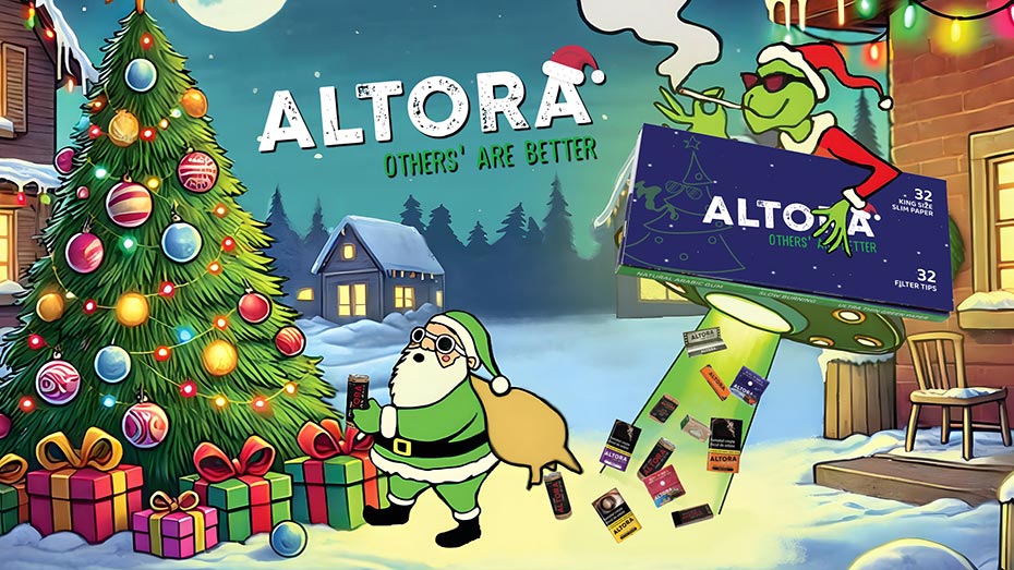 Foite rulat tutun Altora Christmas Edition 2024 (KS Slim + FT) Foite rulat tutun Altora Christmas Edition 2024 (KS Slim + FT)